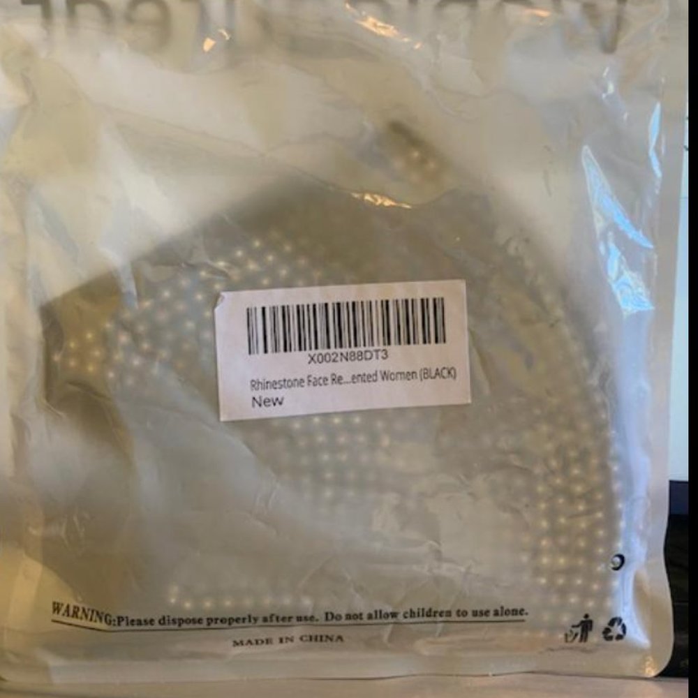 Beautiful Rhinestone Masks NEW - Picture 3 of 3